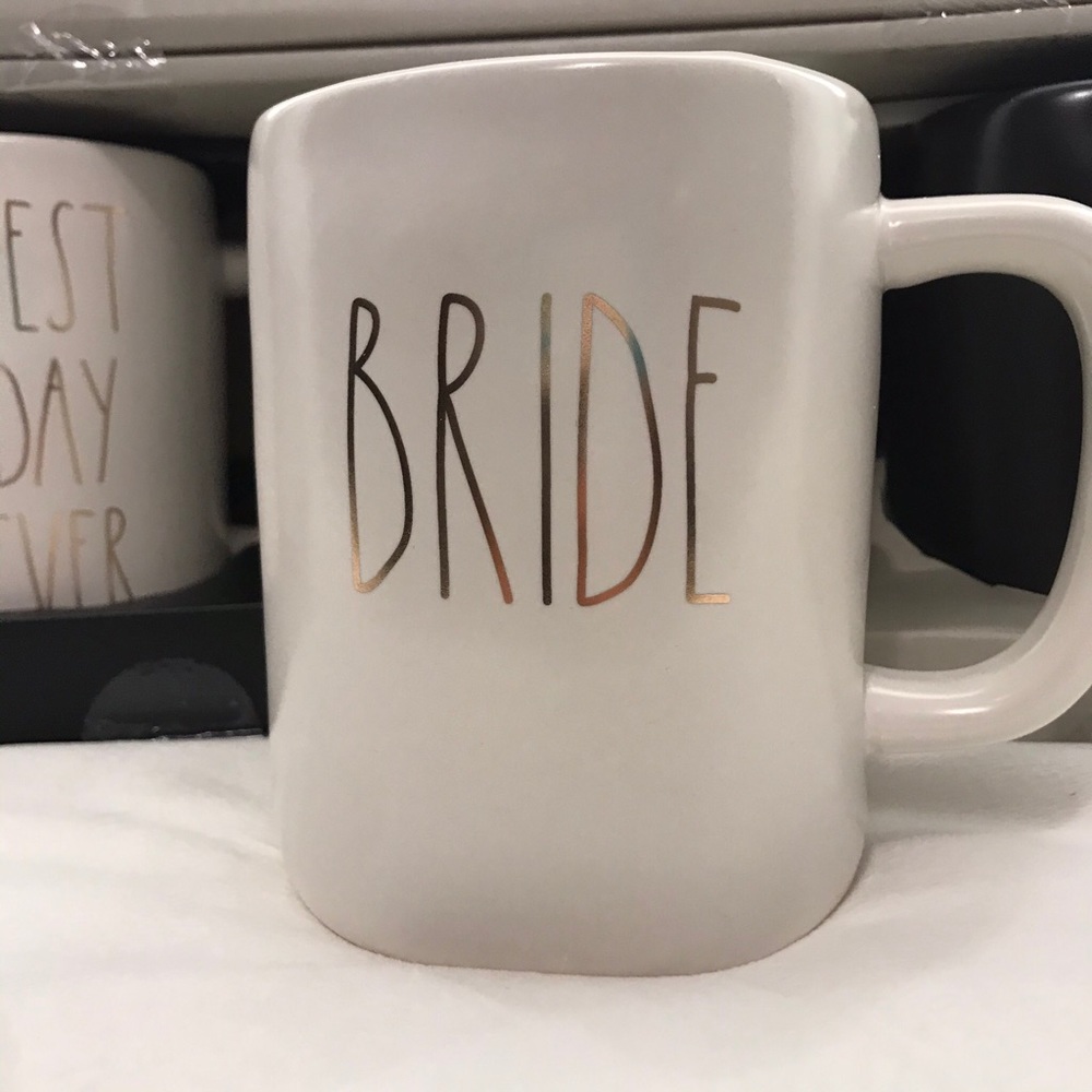 Rae Dunn Wedding Collection Mugs - Bride